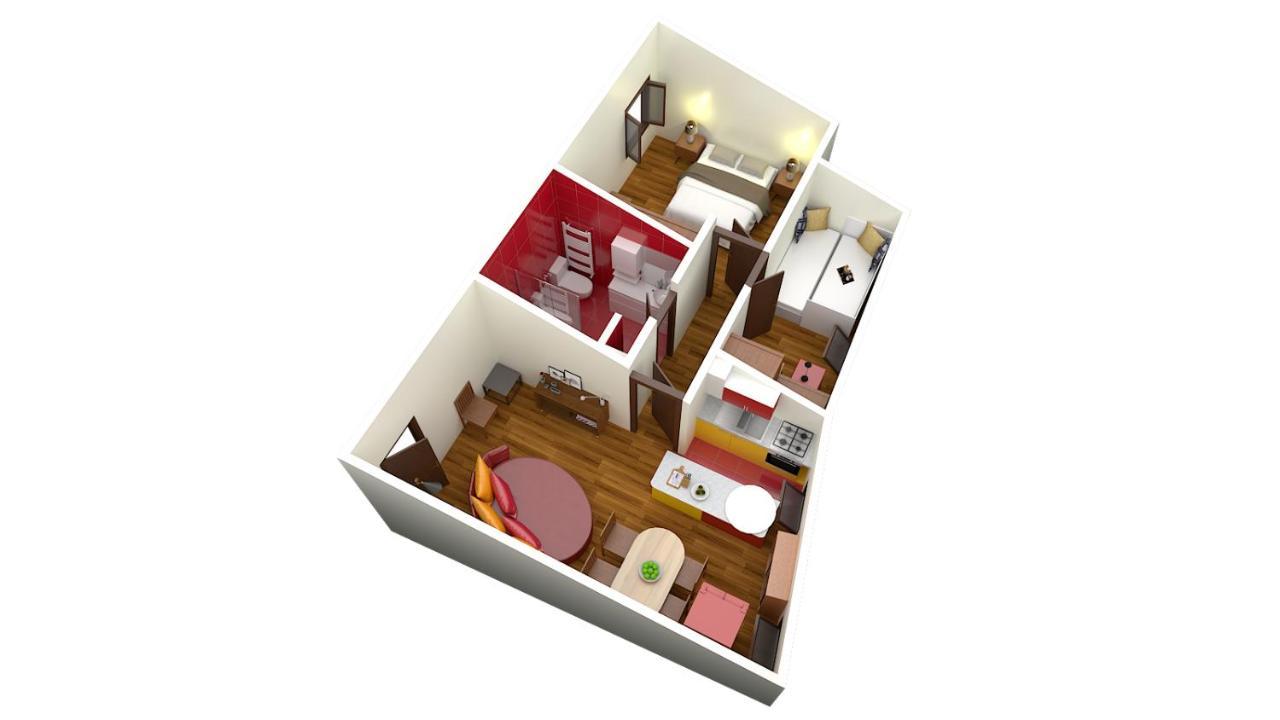 Gemütliches Mit 2 Schlafzimmern Und 1 Wohnzimmer In Altstadt Apartment